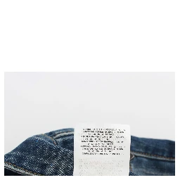 Blue Wash Paint Slim Fit Pants Jeans