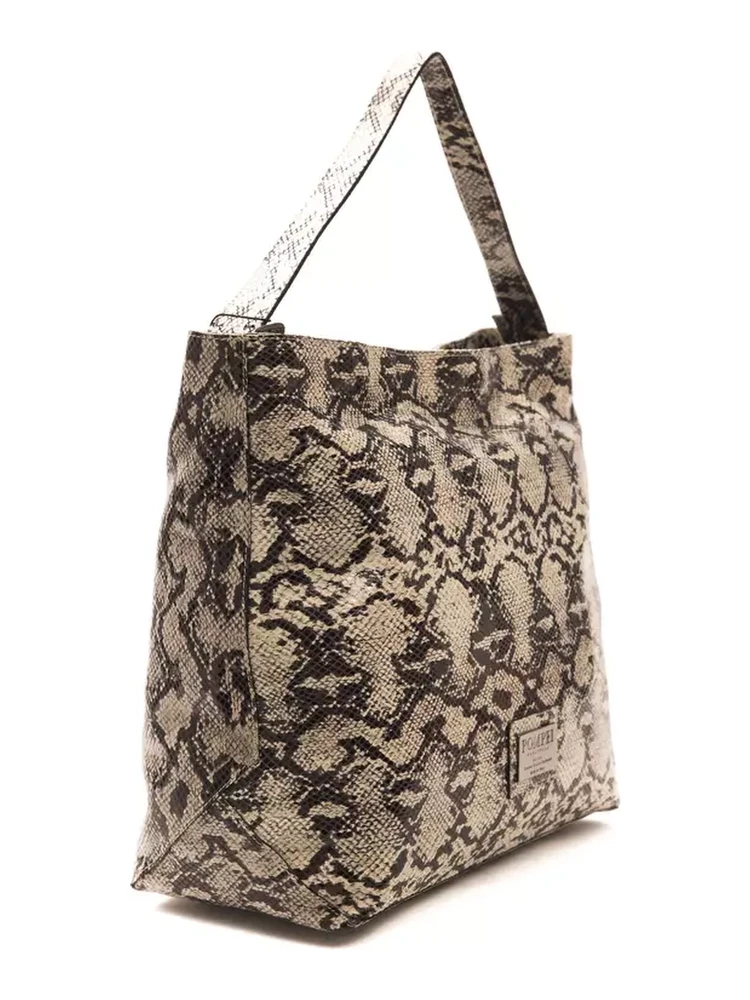 Gray Leather Shoulder Bag alternative