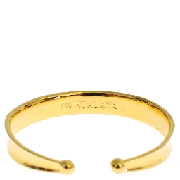 CZ Gold Sterling 925 Silver Bangle Bracelet