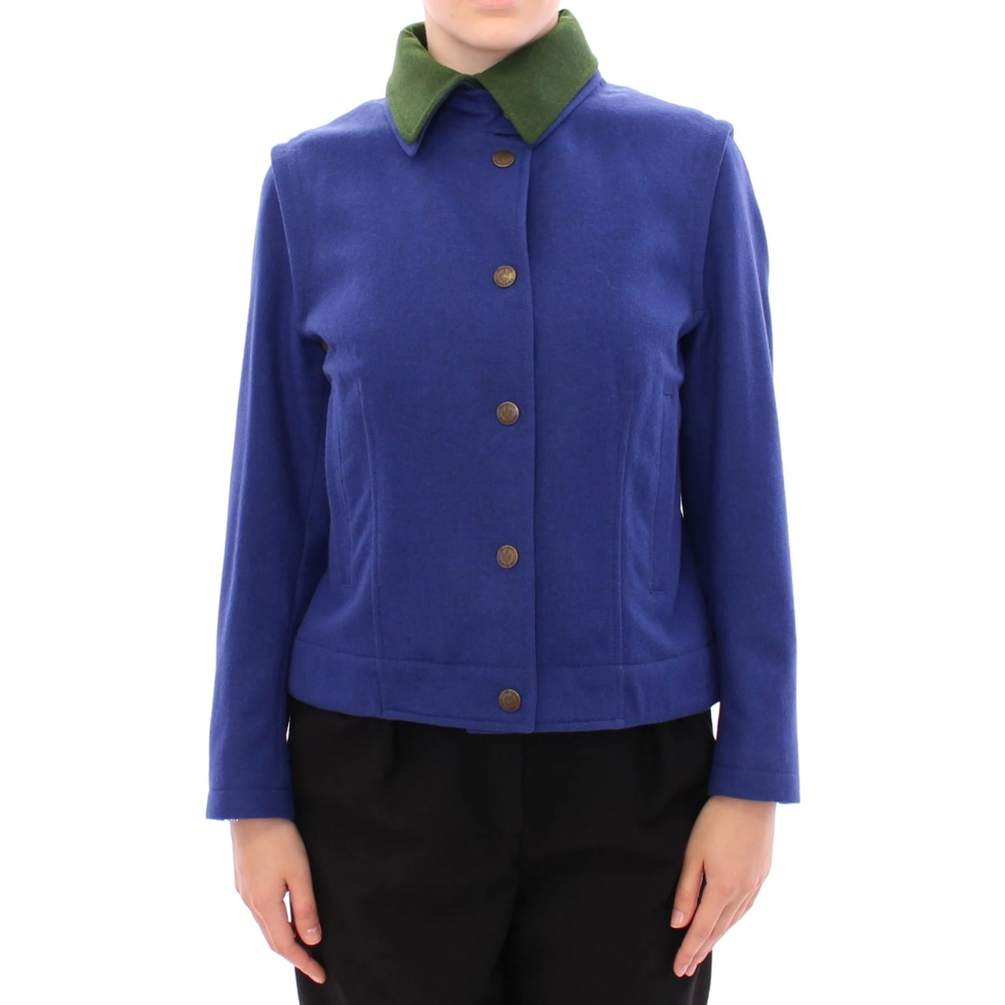 Habsburg Blue Green Wool Jacket Coat