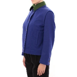 Habsburg Blue Green Wool Jacket Coat