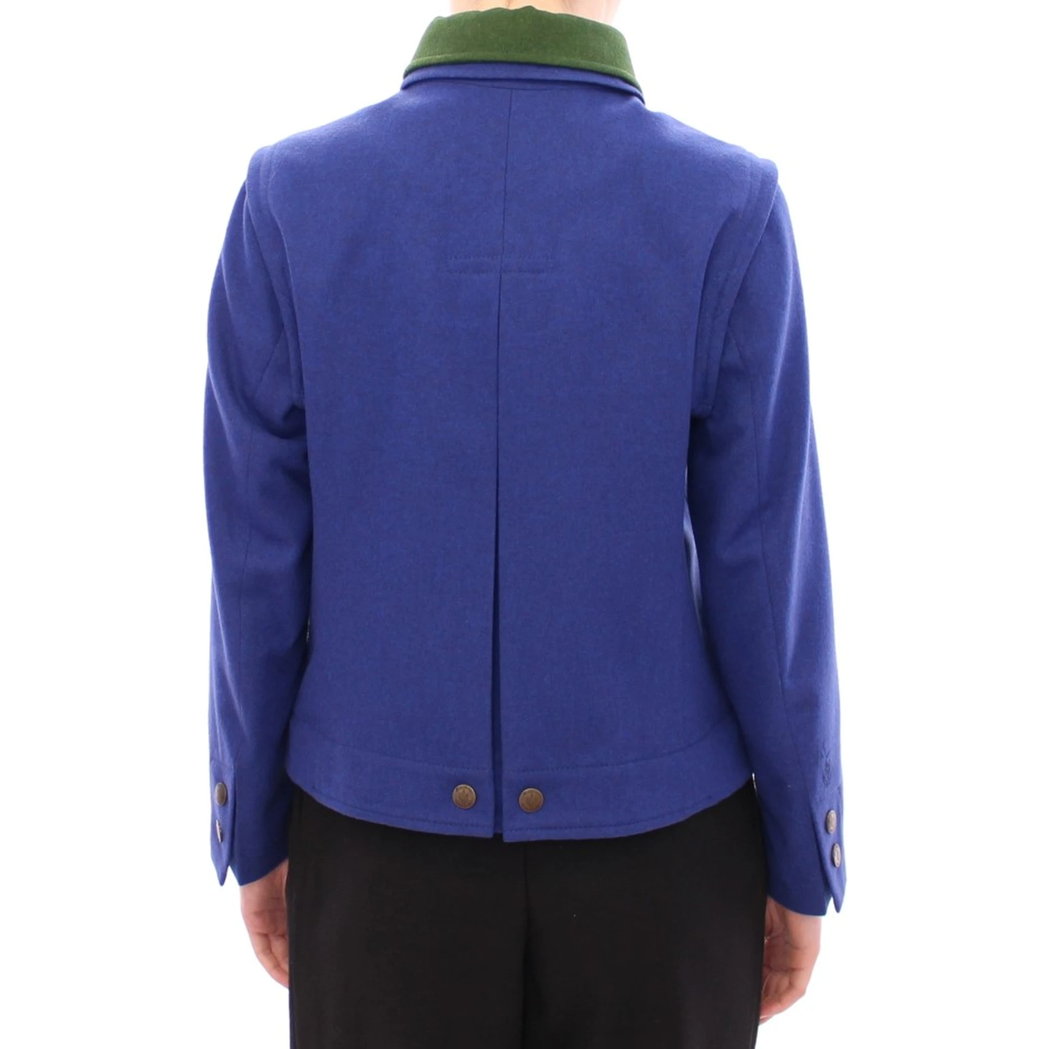 Habsburg Blue Green Wool Jacket Coat