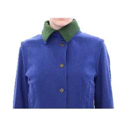Habsburg Blue Green Wool Jacket Coat
