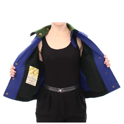 Habsburg Blue Green Wool Jacket Coat