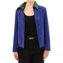 Habsburg Blue Green Wool Jacket Coat