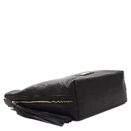 Black Leather Shoulder Bag