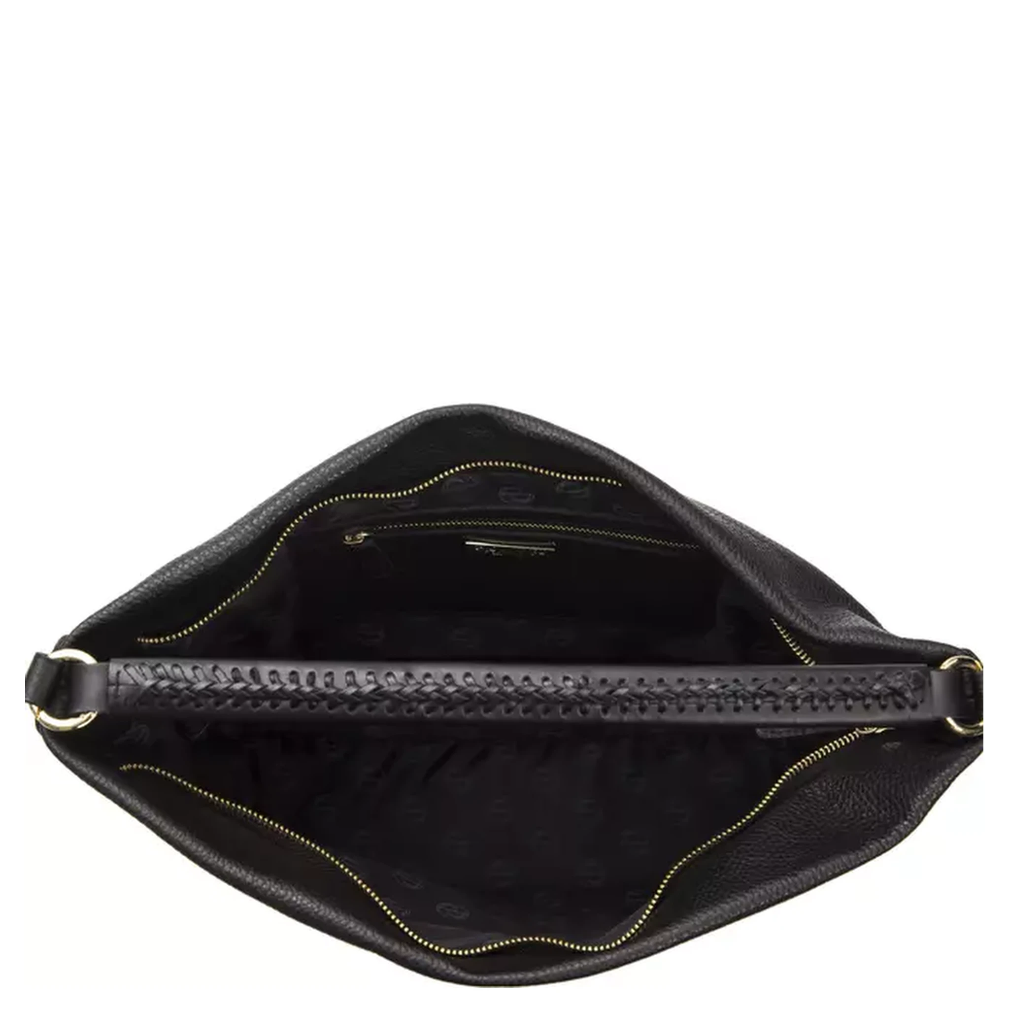 Black Leather Shoulder Bag