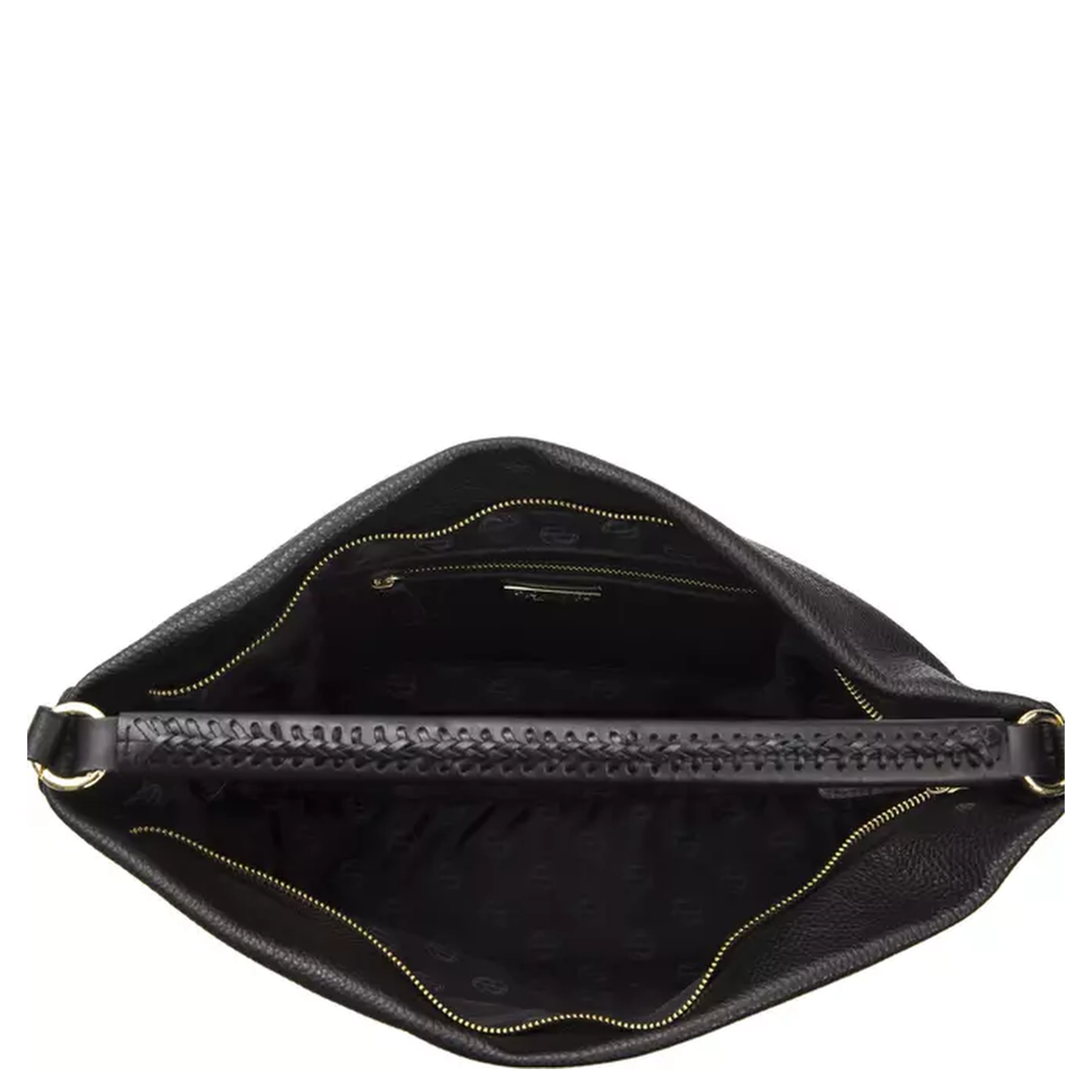 Black Leather Shoulder Bag