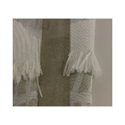 White Acrylic Straight Pencil Skirt