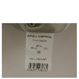 White Acrylic Straight Pencil Skirt