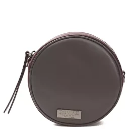 Burgundy Leather Crossbody Bag