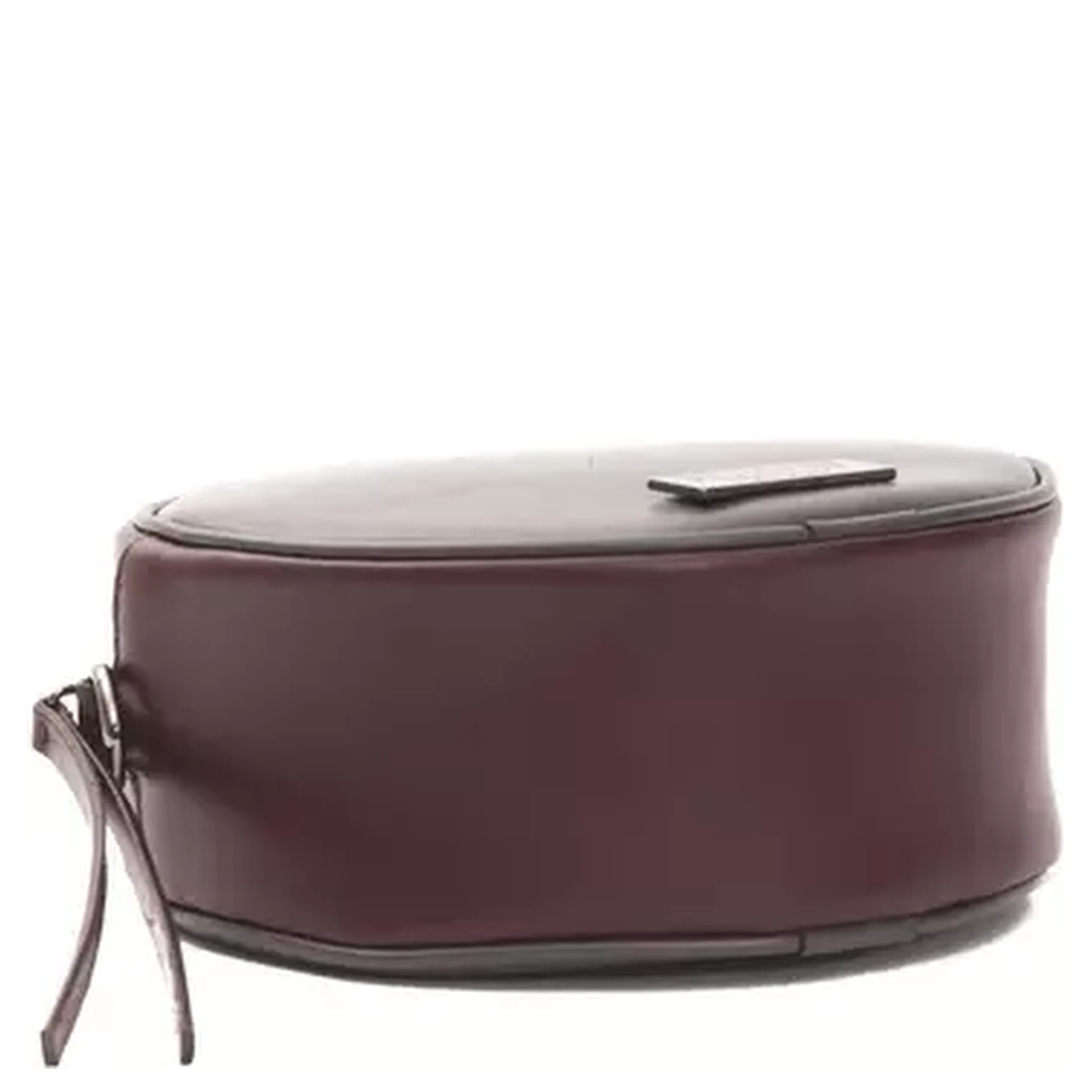 Burgundy Leather Crossbody Bag