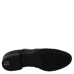 Dark Blue Leather Wingtip Oxford Dress Shoes