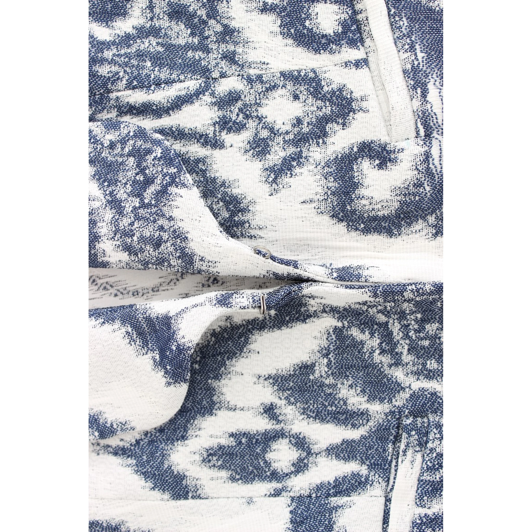 Blue White Blazer Suit Jacket