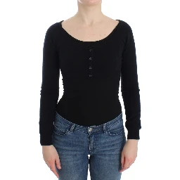 Black Cashmere Cardigan Sweater
