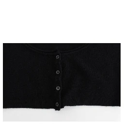 Black Cashmere Cardigan Sweater
