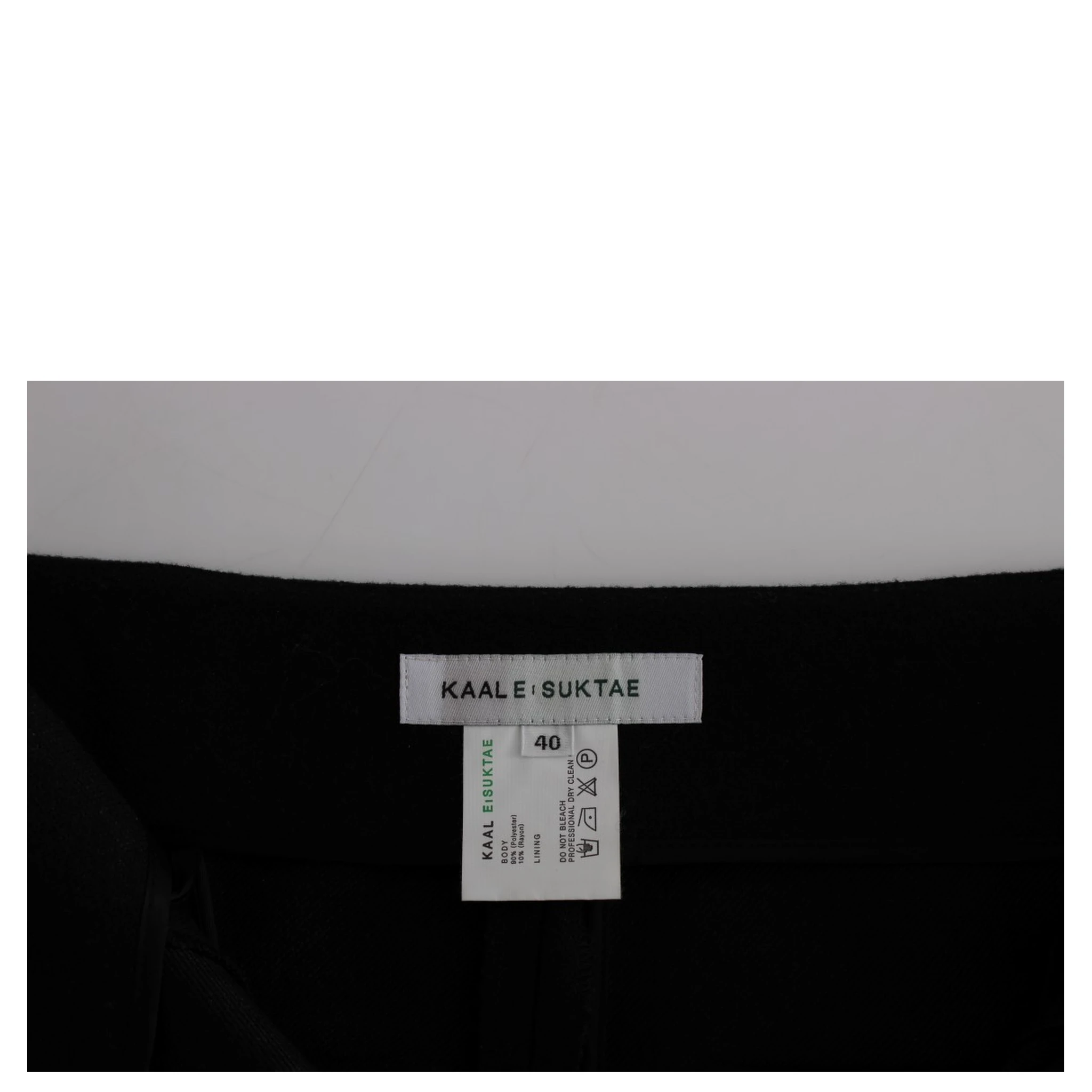 Black High Waist Straight Slim Dress Pants