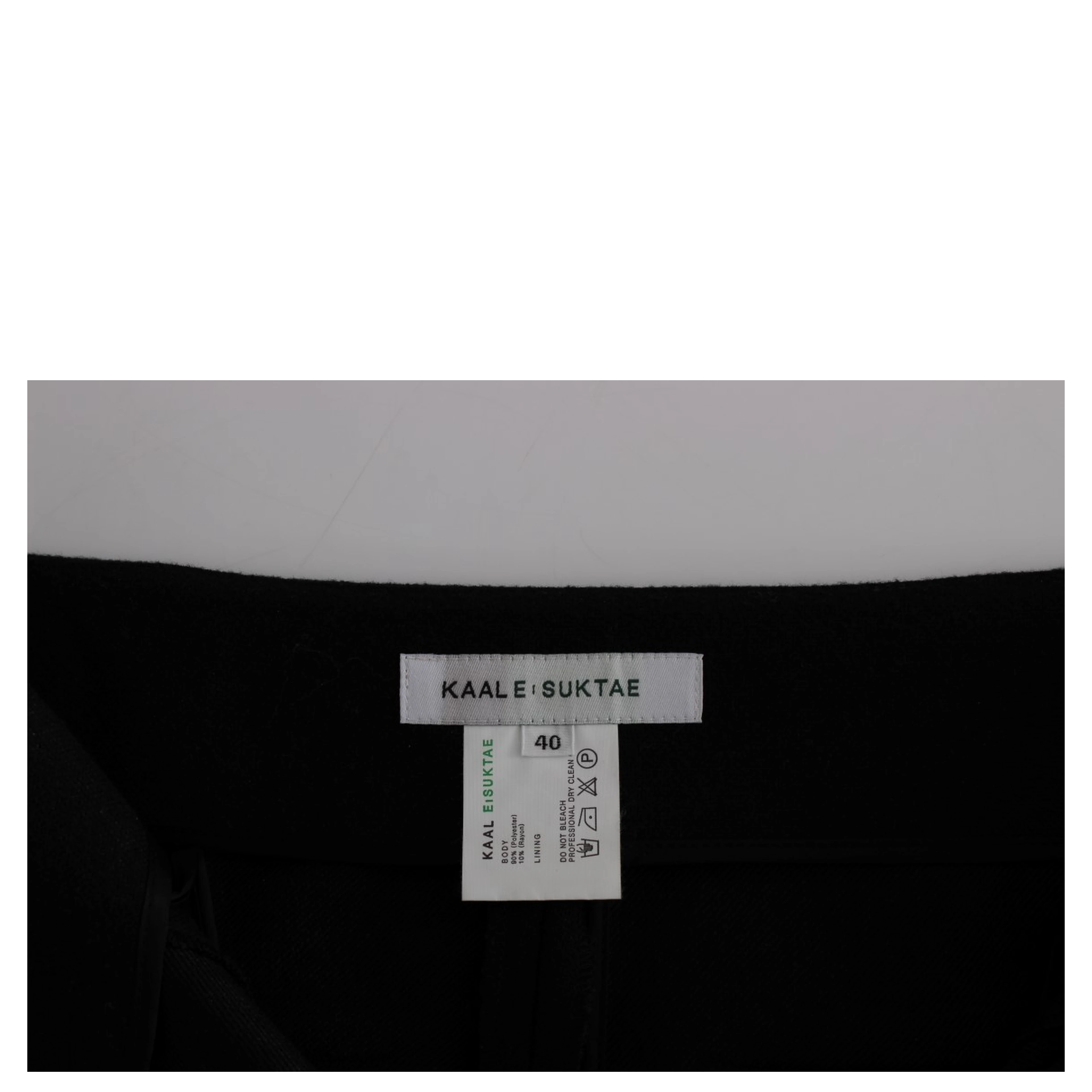 Black High Waist Straight Slim Dress Pants