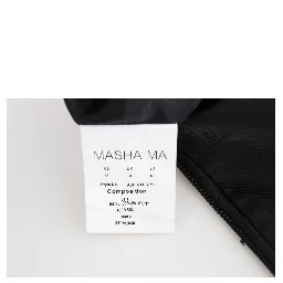 Black Strapless Embellished Pencil Dress