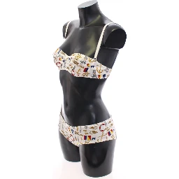 White Sailor Bra Panty Stretch Underwear