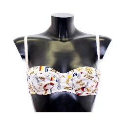 White Sailor Bra Panty Stretch Underwear