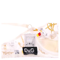 White Sailor Bra Panty Stretch Underwear