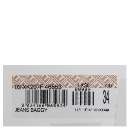 Blue Wash Cotton Baggy Loose Fit Jeans