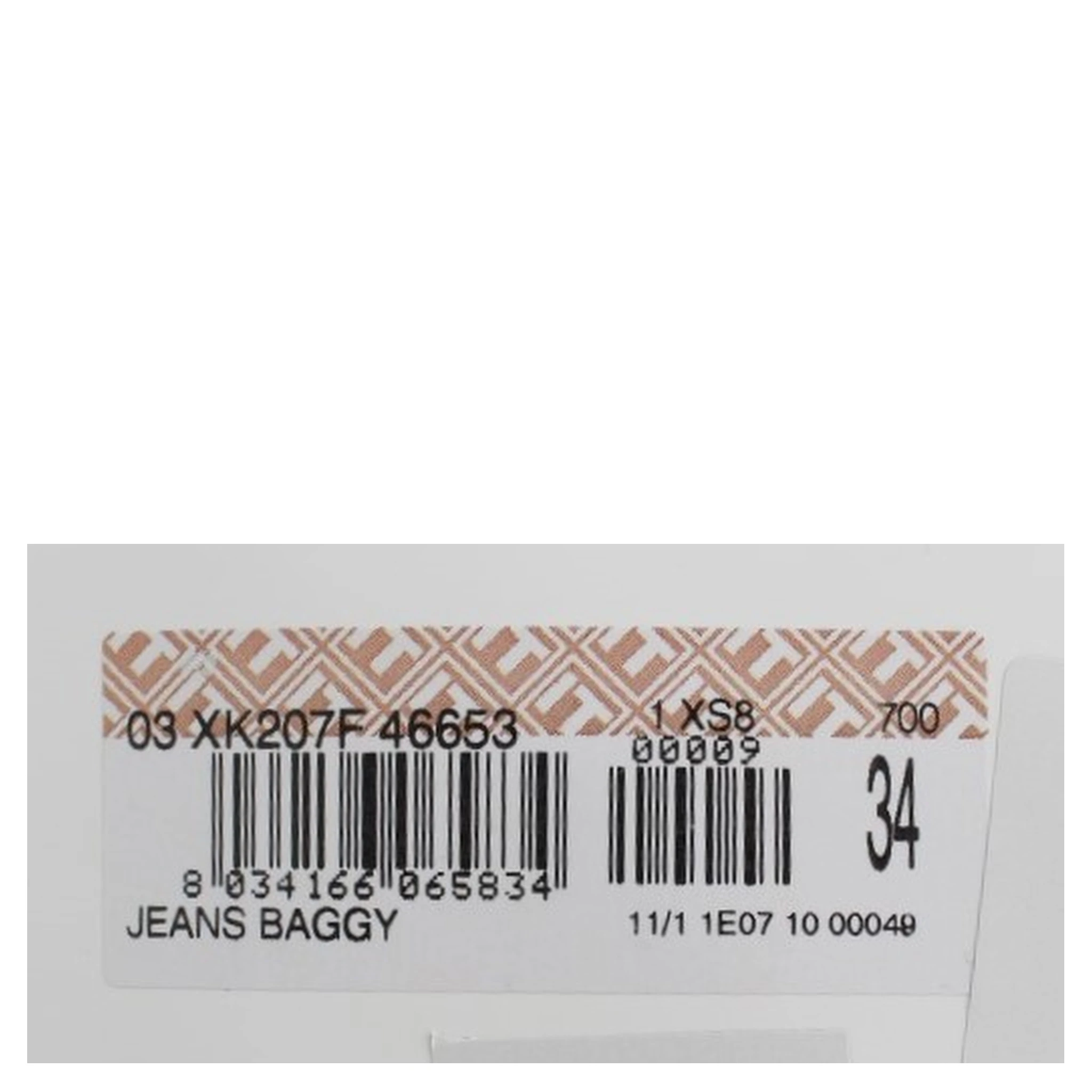 Blue Wash Cotton Baggy Loose Fit Jeans