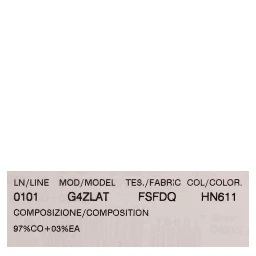 Black Tree Cotton Stretch Pants