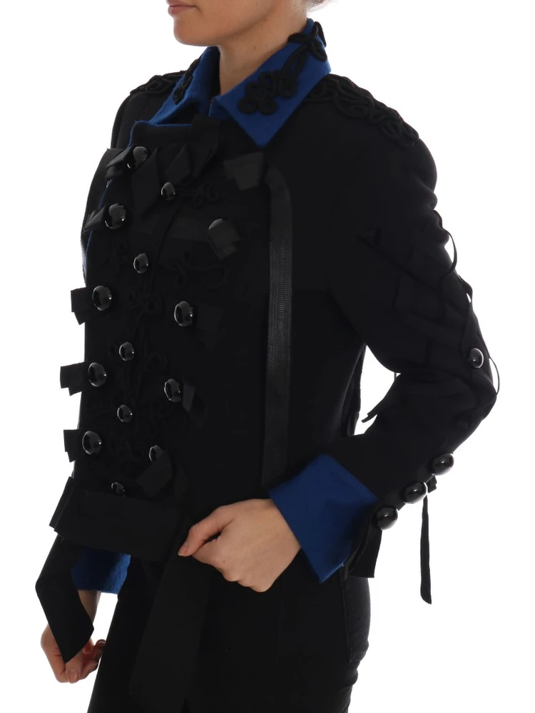 Black Wool Trench Jacket alternative