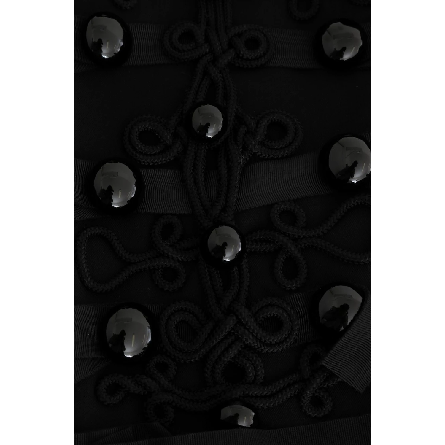 Black Wool Trench Jacket