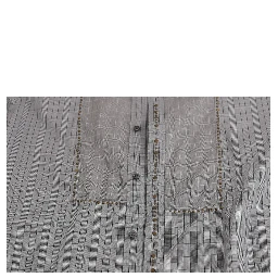 Gray Check GOLD Cotton Slim Fit Shirt