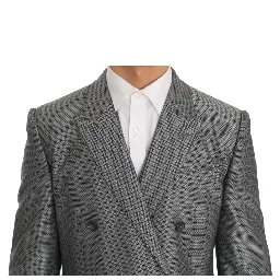 Black Stretch Crystal Bee Slim Fit Suit