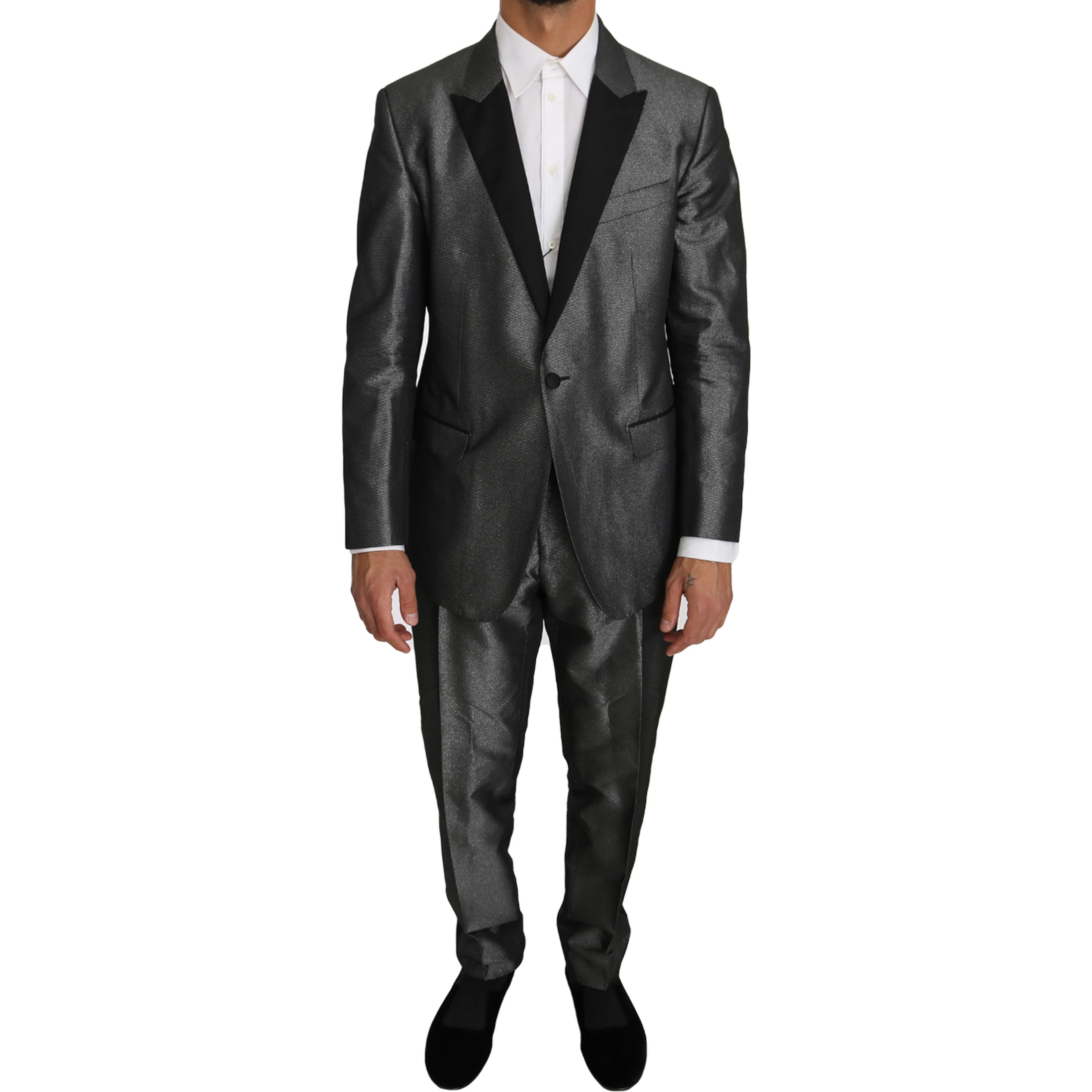 Gray Patterned MARTINI 2 Piece Suit
