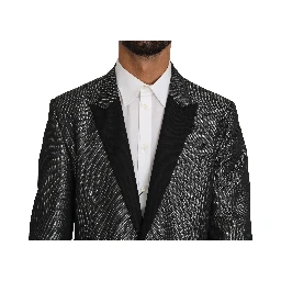 Gray Patterned MARTINI 2 Piece Suit