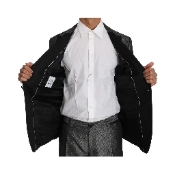 Gray Patterned MARTINI 2 Piece Suit