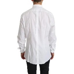 White Cotton Long Sleeve Top Shirt