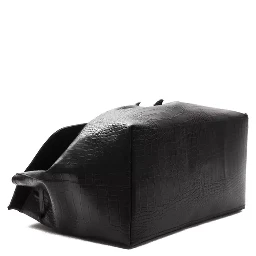 Black Leather Shoulder Bag