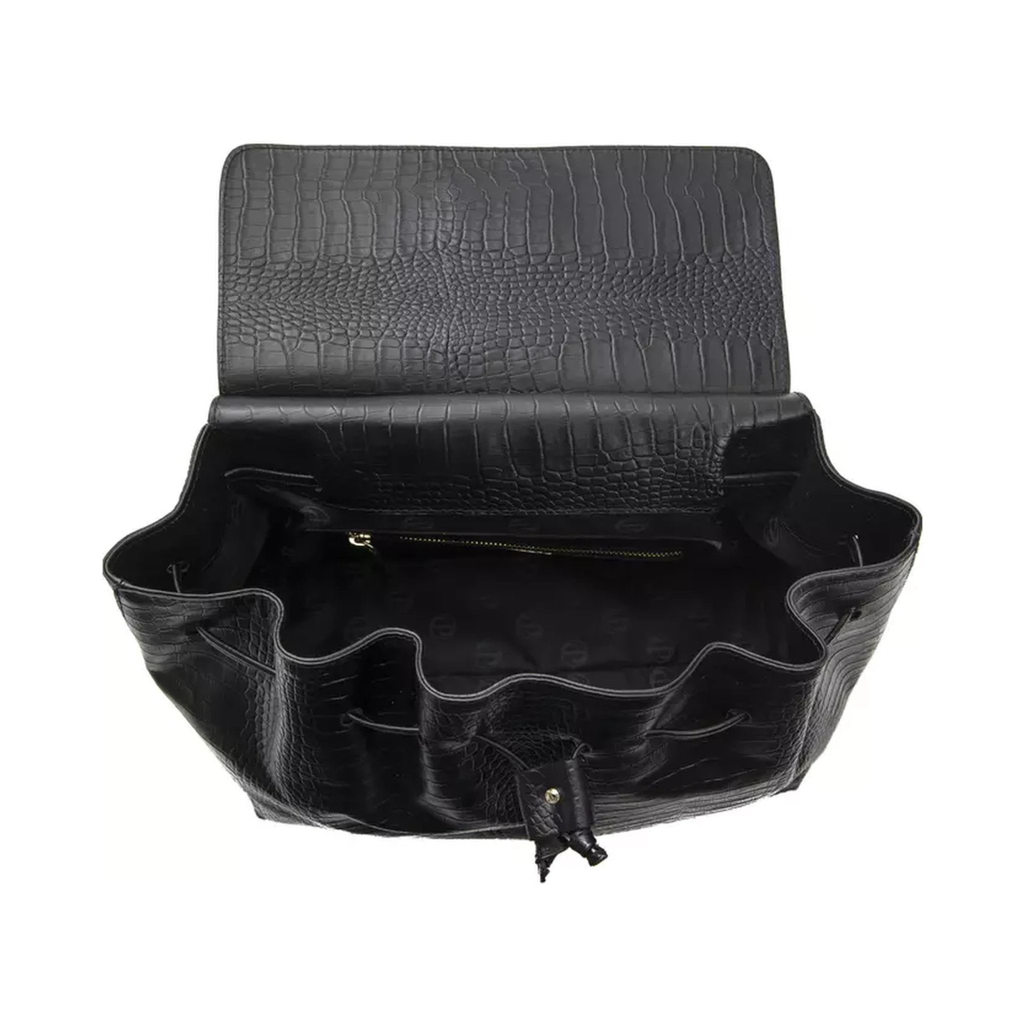 Black Leather Shoulder Bag