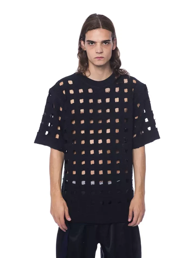 Black Cotton T-Shirt