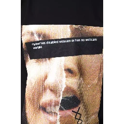 تيشيرت قطني أسود