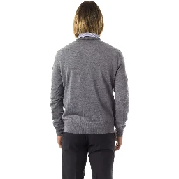Gray Merino Wool Sweater