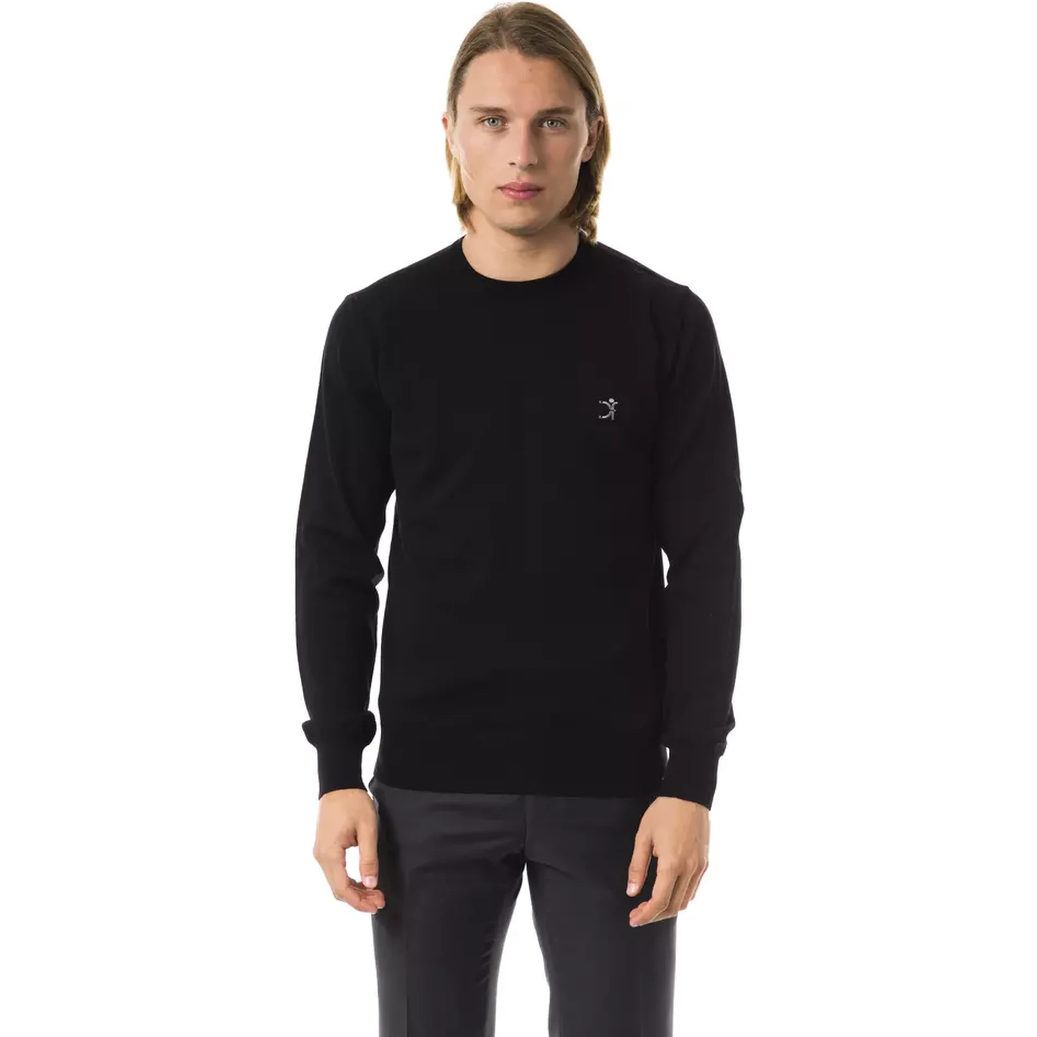 Black Merino Wool Sweater