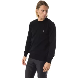 Black Merino Wool Sweater