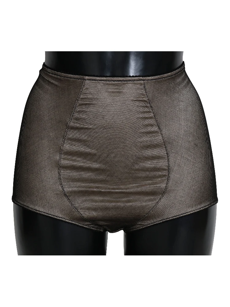 Bottoms Underwear Beige With Black Net