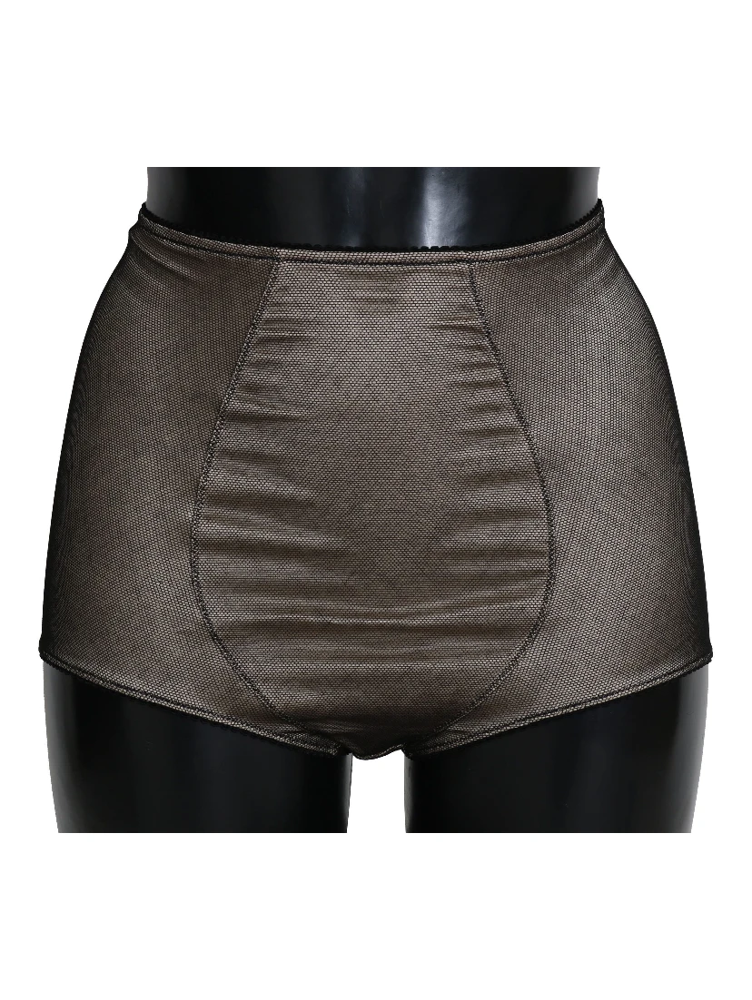 Bottoms Underwear Beige With Black Net