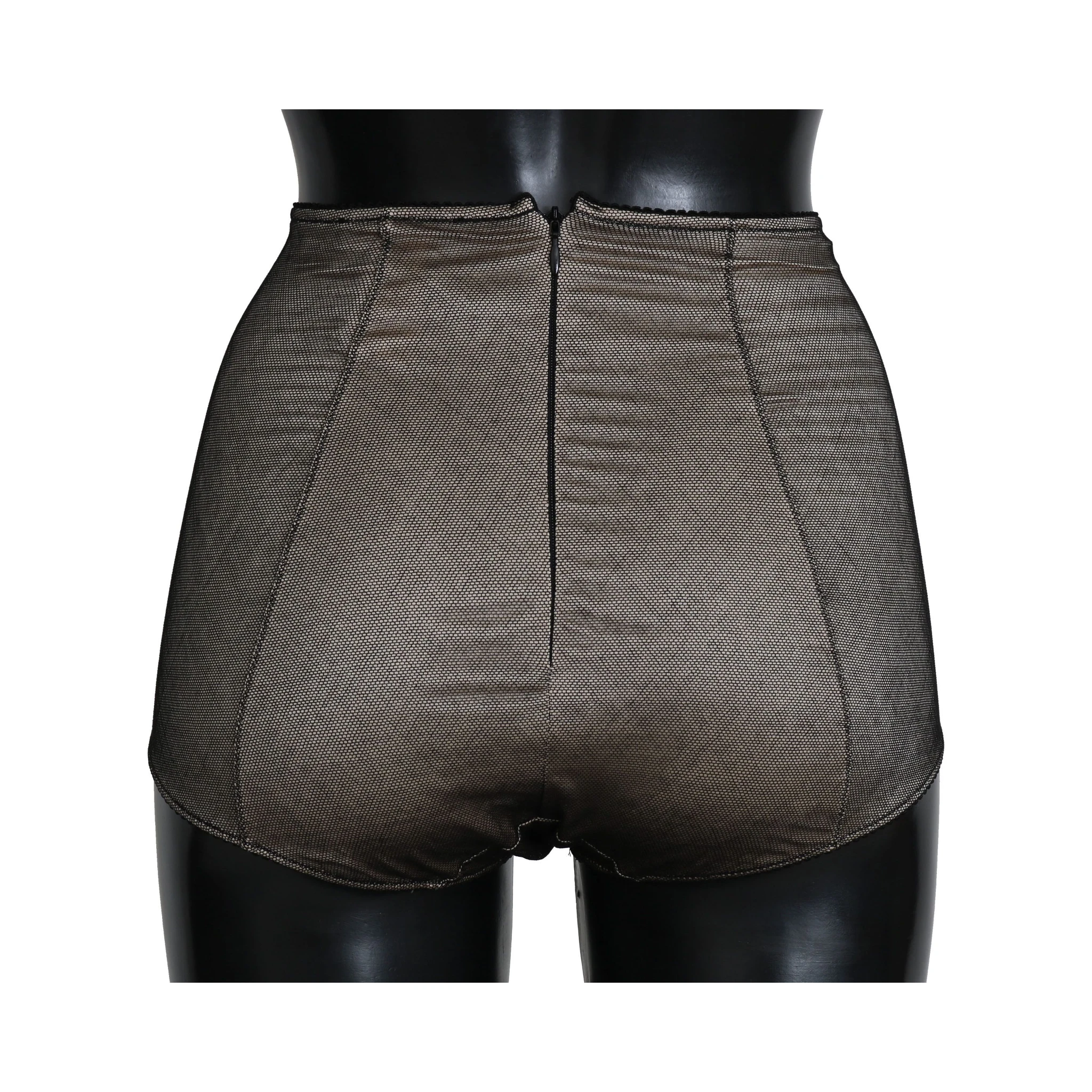 Bottoms Underwear Beige With Black Net