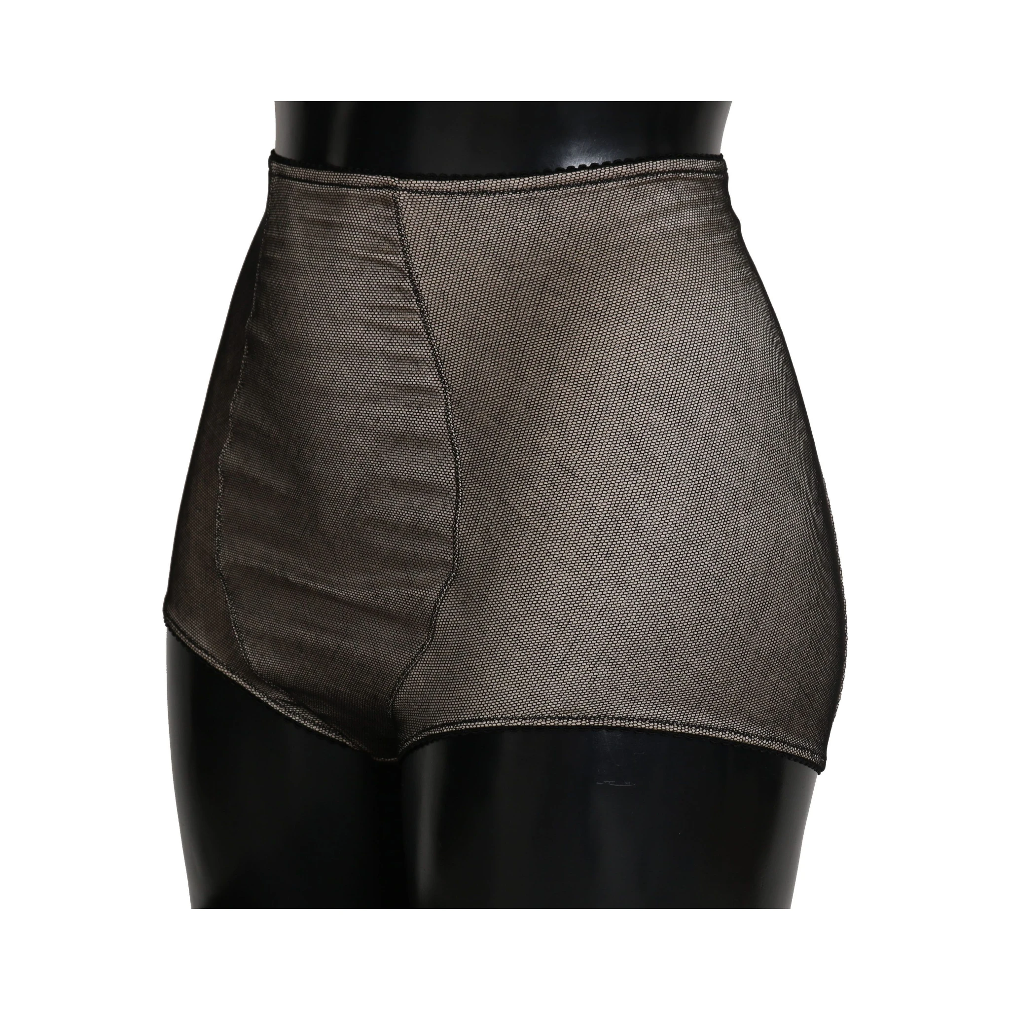 Bottoms Underwear Beige With Black Net