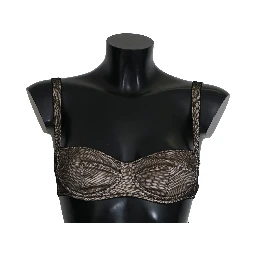 Brown Regg Balconcino Imbottito Bra Underwear