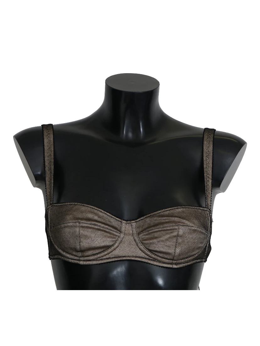 Brown Regg Balconcino Imbottito Bra Underwear